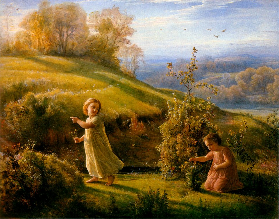 Louis Janmot - Poème de l'âme 4 - Le Printemps