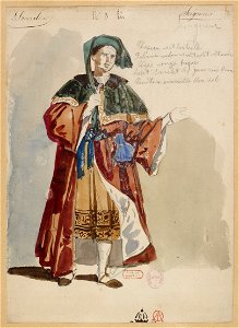 Louise Bertin - La Esmeralda - costume design by Louis Boulanger 04 - 3bis. Seigneur