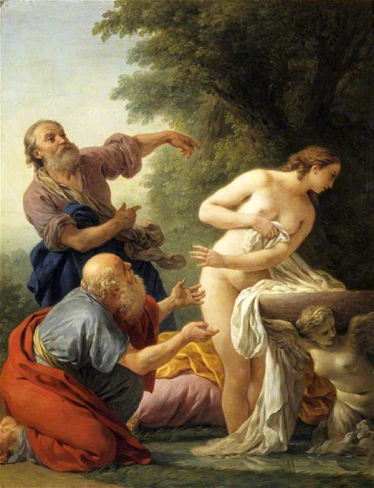 Louis Jean François Lagrenée (1725-1805) - Susannah and the Elders - 732290 - National Trust