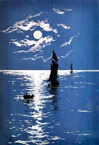 Louis Tauzin - voiliers la nuit