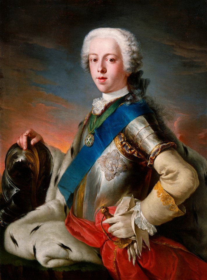 Louis Gabriel Blanchet (1705-72) - Prince Charles Edward Stuart (1720-88) - RCIN 401208 - Royal Collection