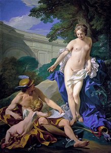 Louis Michel van Loo - Venus, Mercurio y el Amor - Google Art ProjectFXD