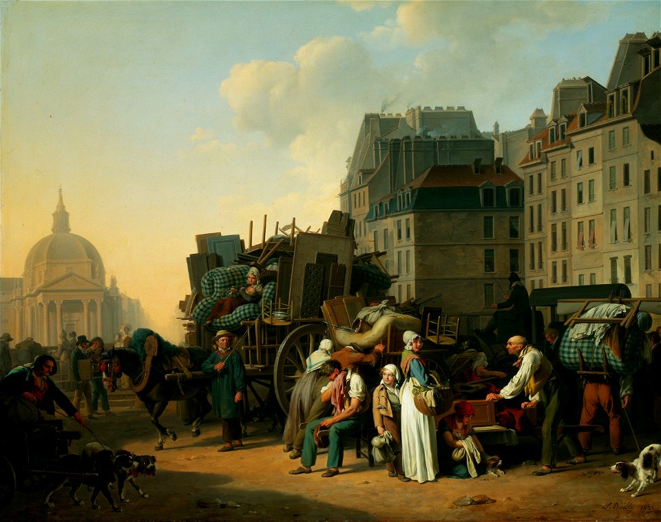 Louis-Léopold Boilly - The Movings - 1982.494 - Art Institute of Chicago