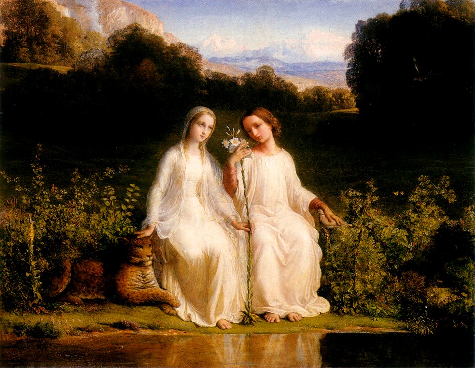 Louis Janmot - Poème de l'âme 11 - Virginitas