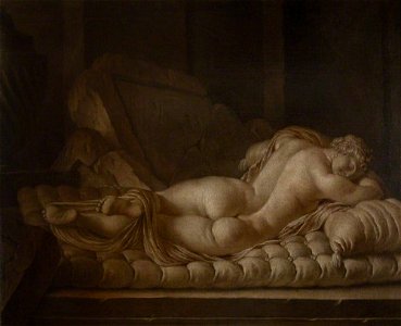 Louis Gabriel Blanchet (1705-1772) - The Sleeping (Borghese) Hermaphrodite - 872547 - National Trust