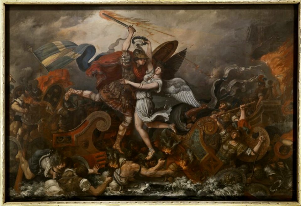 Louis Jean Desprez - Segern vid Svensksund - NMDrh 548 - Nationalmuseum