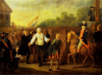 Louis XVI au pied de l'échafaud