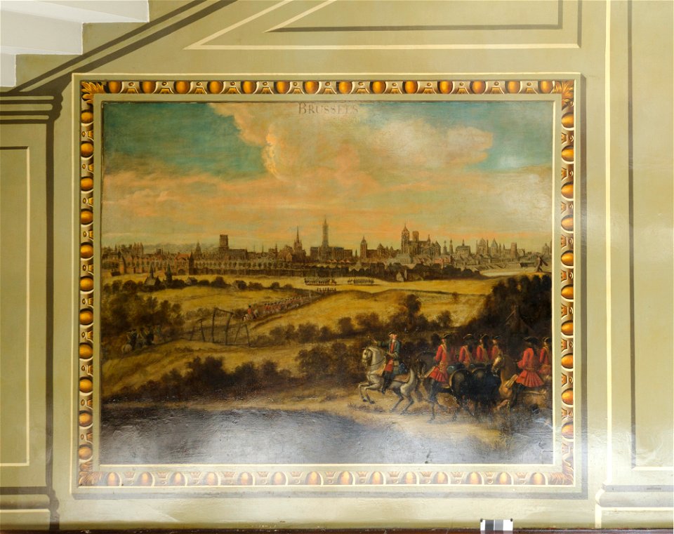 Louis Laguerre (1663-1721) and assistants - Scenes of Brussels, Louvain and Antwerp - RCIN 408430 - Royal Collection