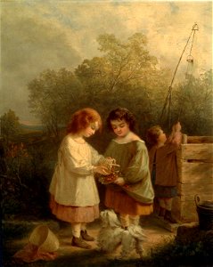 Louis Lang - Girls with Berries - 1985.408 - Museum of Fine Arts