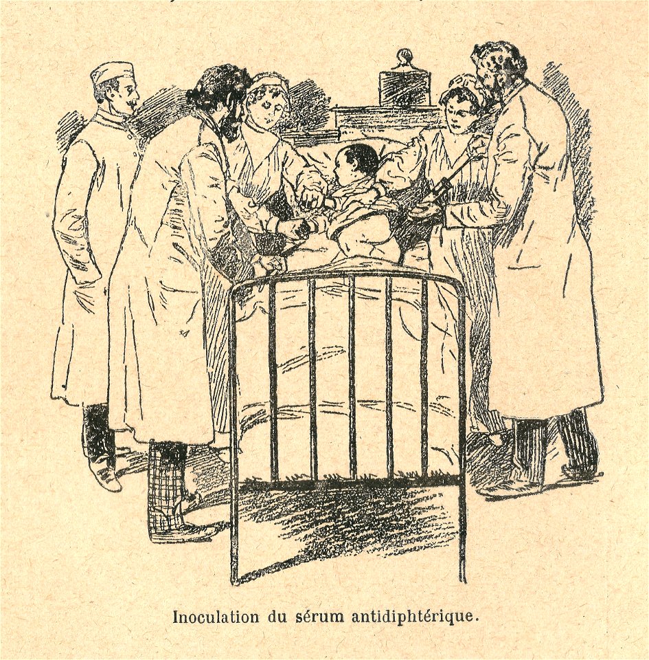 Louis Pasteur-inoculation diphtérique