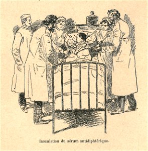 Louis Pasteur-inoculation diphtérique