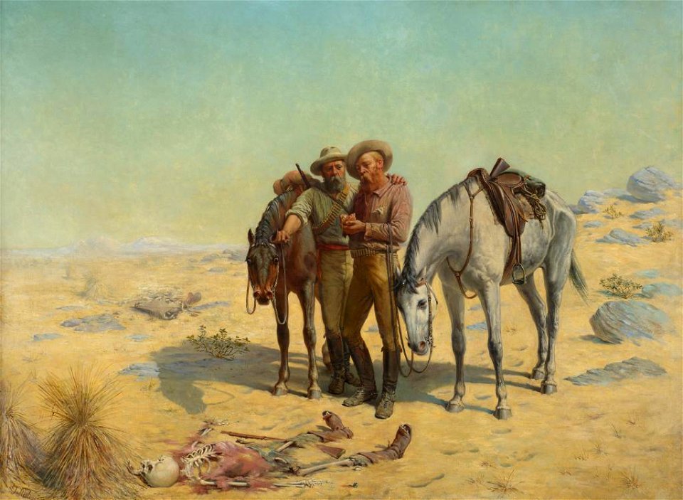 Louis John Steele - The Explorer's message - 1915-4 - Auckland Art Gallery