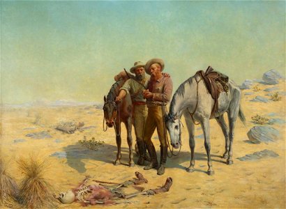 Louis John Steele - The Explorer's message - 1915-4 - Auckland Art Gallery