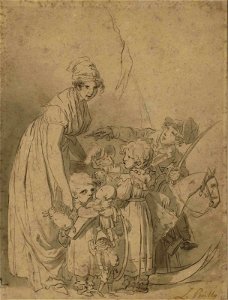 Louis Léopold Boilly - Les jouets du jour de l'an