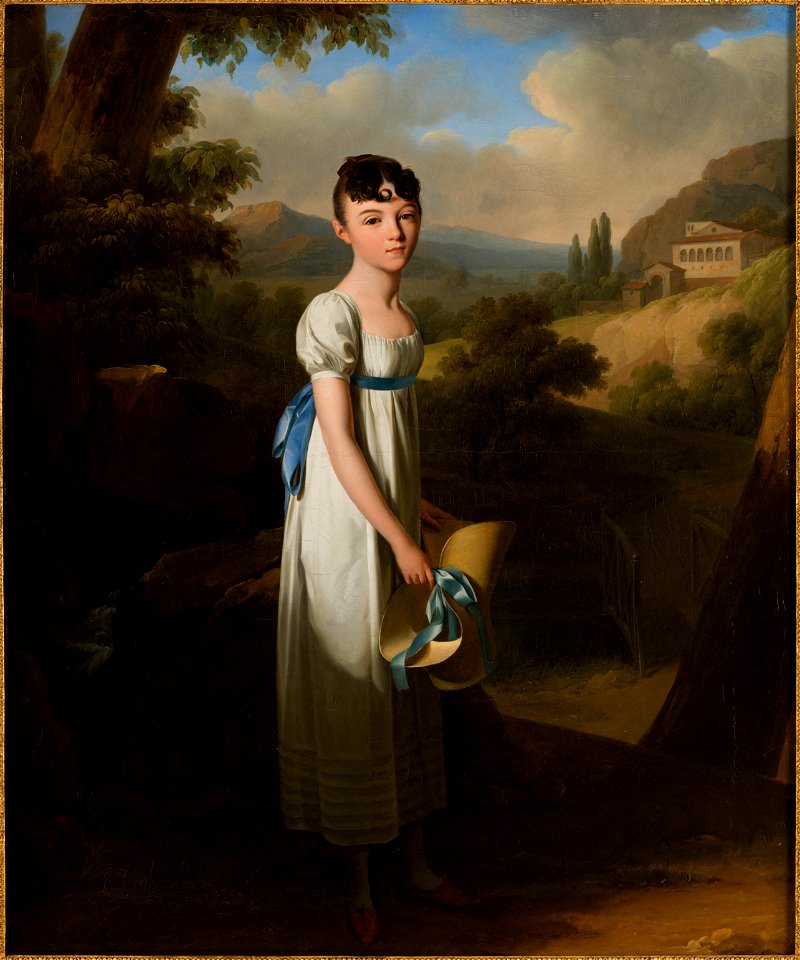 Louis Léopold Boilly - Portrait de Mademoiselle Athénaïs d'Albenas - PDUT1983 - Musée des Beaux-Arts de la ville de Paris