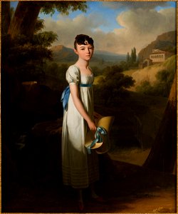 Louis Léopold Boilly - Portrait de Mademoiselle Athénaïs d'Albenas - PDUT1983 - Musée des Beaux-Arts de la ville de Paris