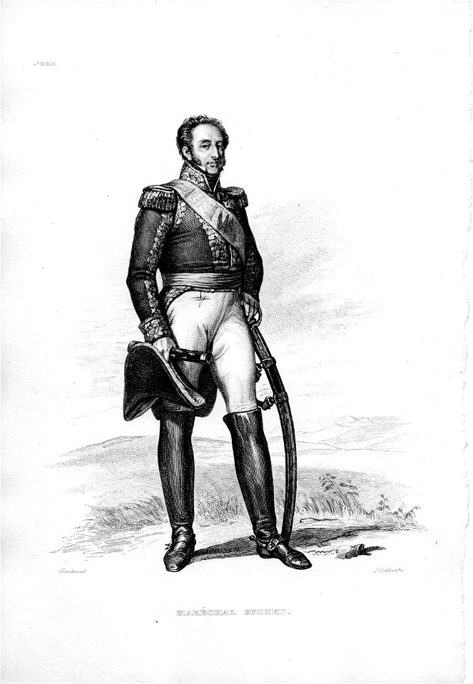 Louis-Gabriel Suchet d'après Delaistre