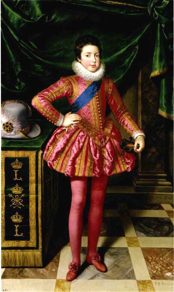 Louis XIII of France at 10 Years of Age - Frans Pourbus II
