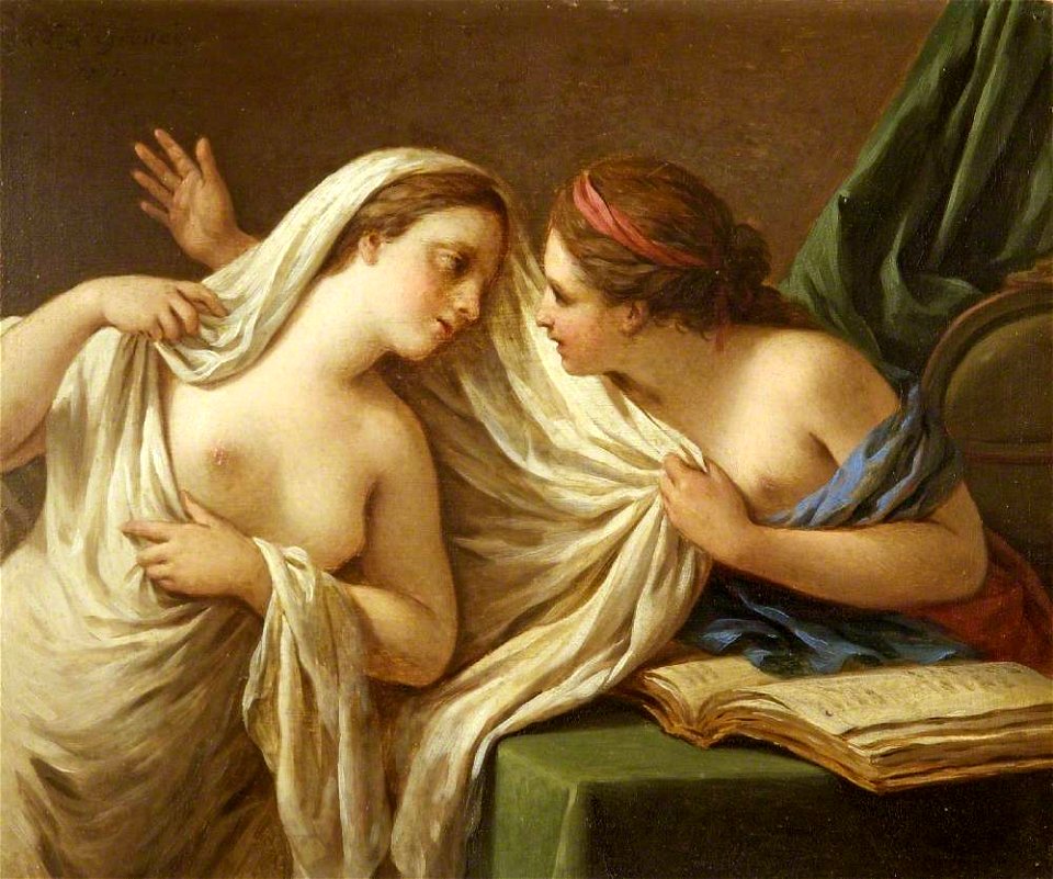 Louis Jean François Lagrenée (1725-1805) - Philosophy Unveiling Truth - 732248 - National Trust