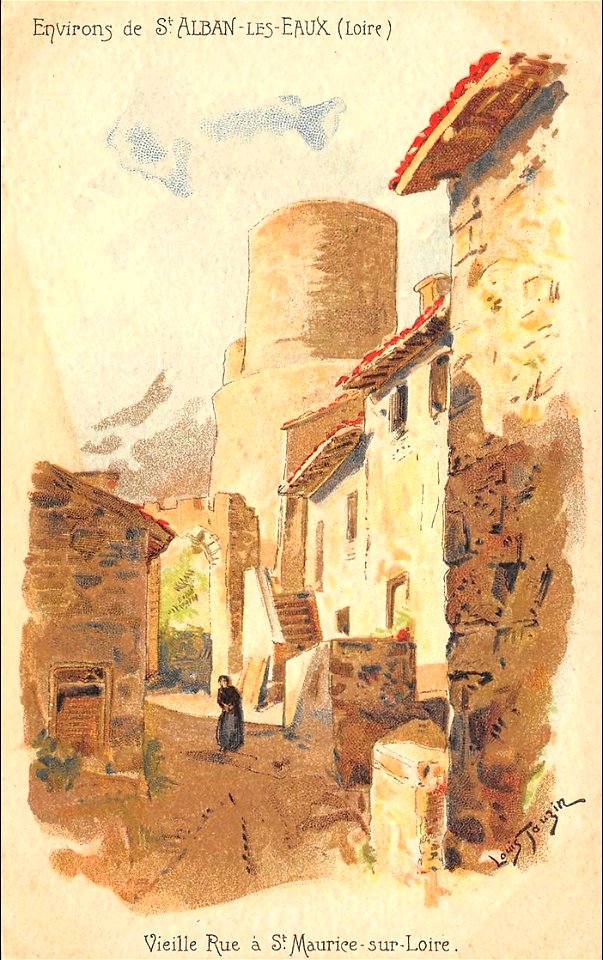 Louis Tauzin - Environs de St Alban les Eaux (Loire) 6