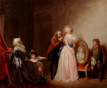 Louis Léopold Boilly - Woman Showing Her Portrait - 32.2019.10 - Dallas Museum of Art