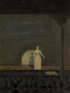 Louis Michel Eilshemius - The Concert Singer - 1941.452 - Yale University Art Gallery