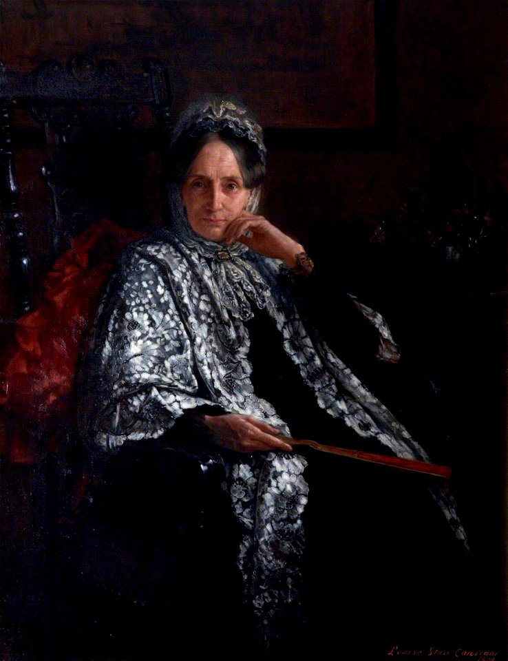 Louisa Starr Canziani (1845-1909) - Mrs George Drew, née Mary Peek (1821–1896) - 903825 - National Trust