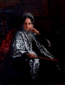 Louisa Starr Canziani (1845-1909) - Mrs George Drew, née Mary Peek (1821–1896) - 903825 - National Trust