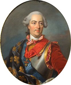 Louis-Michel van Loo - Louis XV. Free illustration for personal and commercial use.