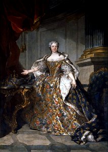 Louis Tocqué - Marie Leczinska, Queen of France - WGA22997