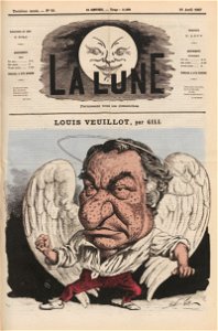 Louis Veuillot par Gill