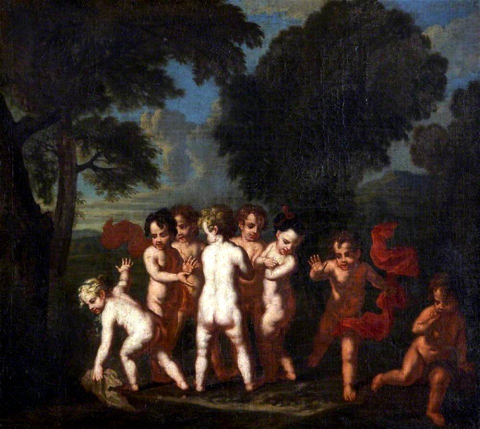 Louis Testelin (1615-1665) (after) - Putti at Play, Le jeu de l'anguille - 872555 - National Trust