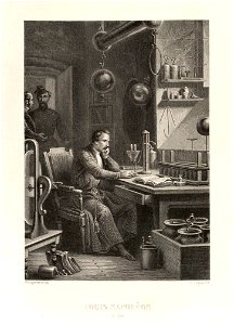 Louis Napoléon à Ham - estampe de Philippoteaux