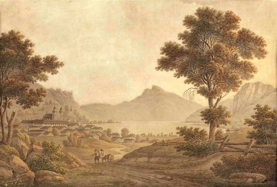 Louis Wallée Kloster Mondsee
