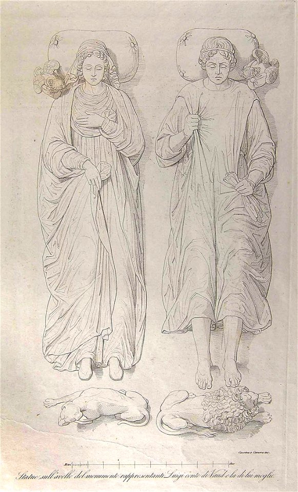 Louis of Savoy-Vaud and his wife