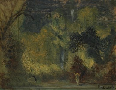Louis Michel Eilshemius - The Pool - 1941.450 - Yale University Art Gallery