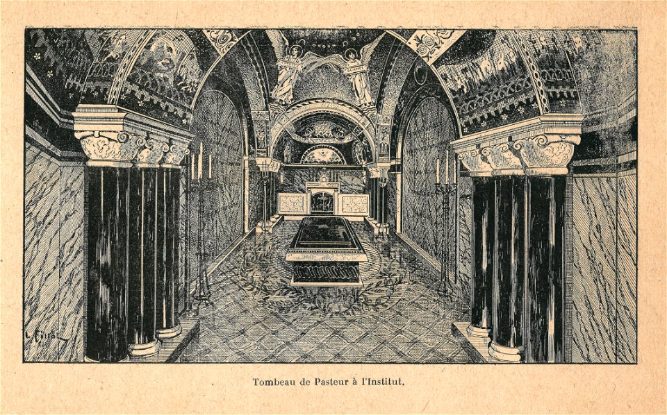 Louis Pasteur-Institut Pasteur à Paris-son tombeau