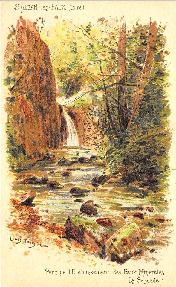 Louis Tauzin - Environs de St Alban les Eaux (Loire) 8