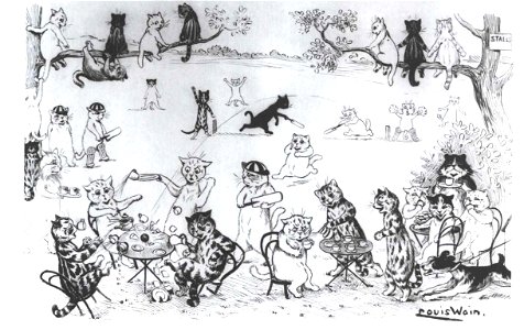 Louis Wain - Katzenklub