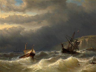Louis Meijer - Storm in het Nauw van Calais
