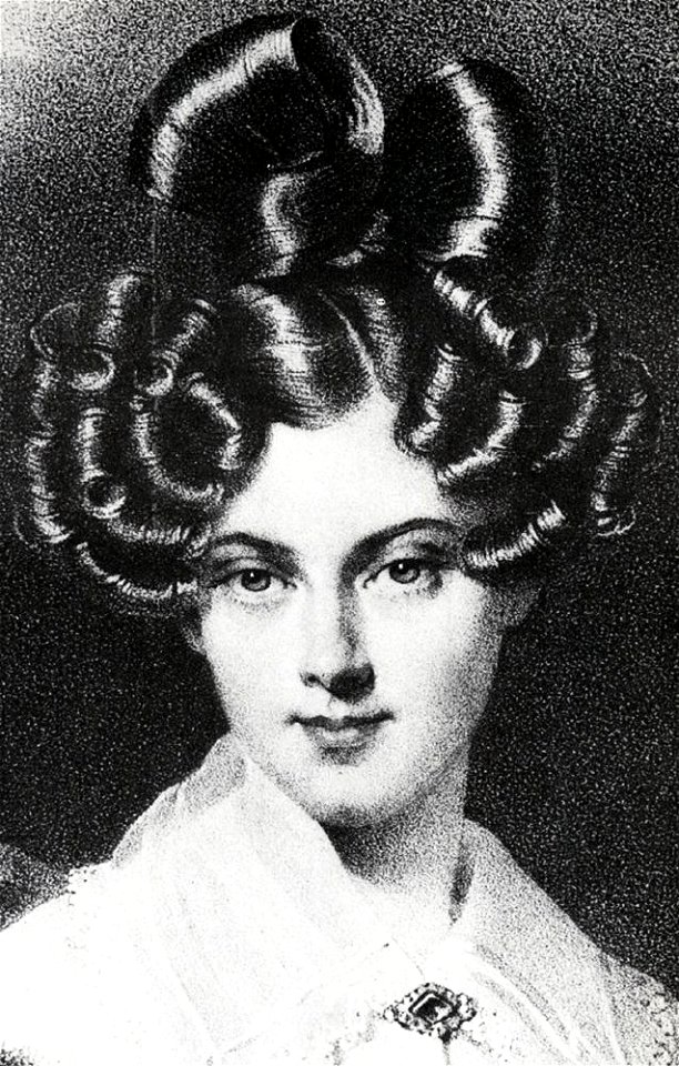 Louise of Wasa c 1840 by Josef Kriehuber