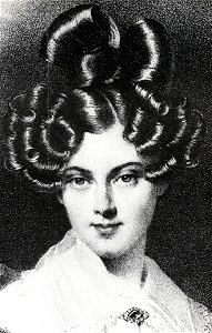 Louise of Wasa c 1840 by Josef Kriehuber