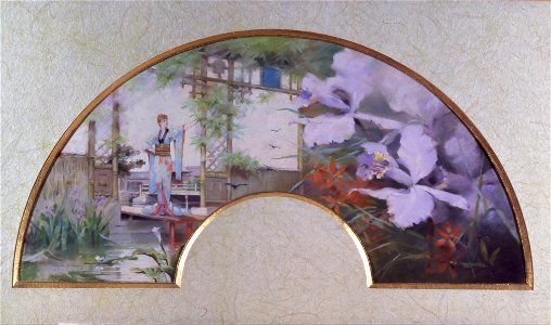 Louise Abbéma - Sarah Bernhardt in a Japanese Garden - Google Art Project