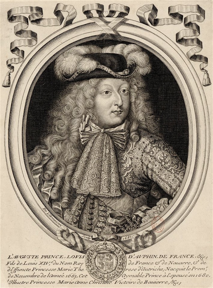 Louis, Dauphin of France - Larmessin 1685