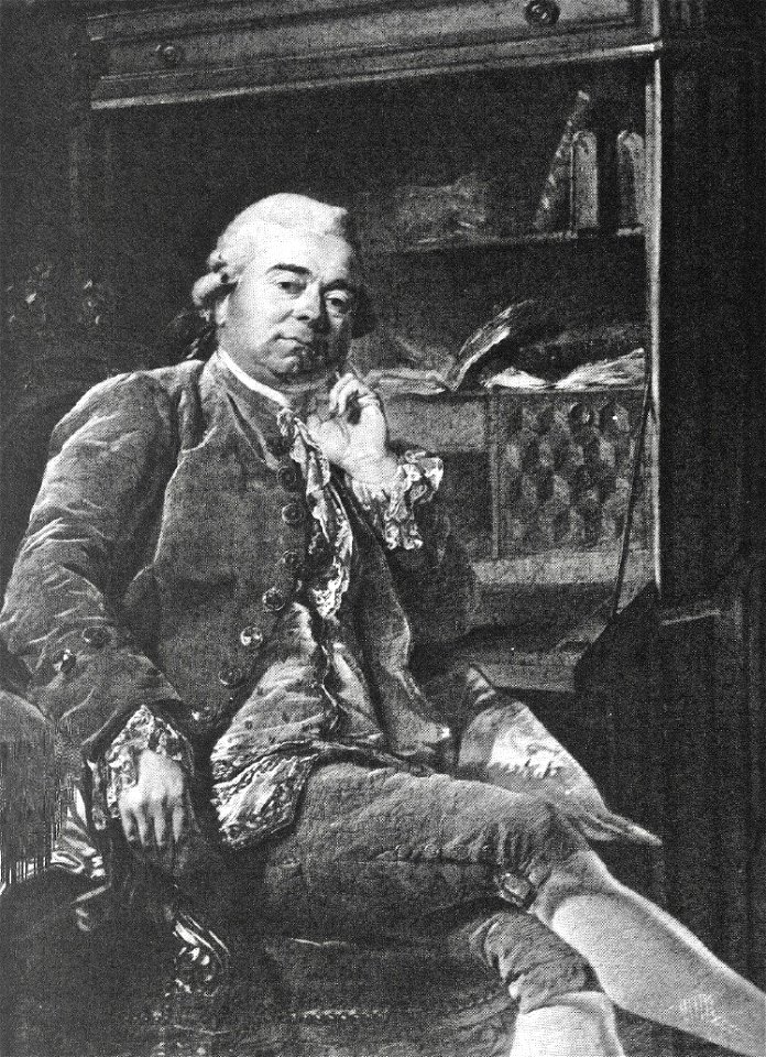 Louis-Roland Trinquesse Homme en habit rouge
