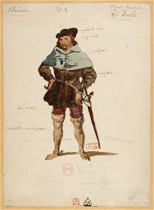 Louise Bertin - La Esmeralda - costume design by Louis Boulanger 09 - 8. Clopin-Trouillefou, M. Wartel