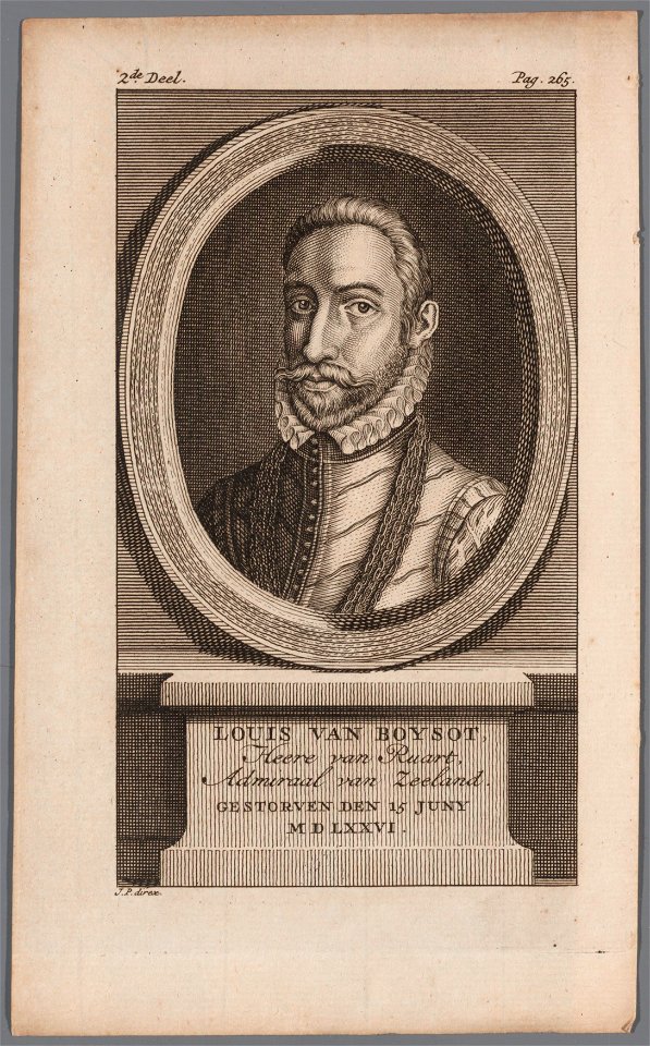 Louis van Boysot (ca. 1530-1576), objectnr A 16843