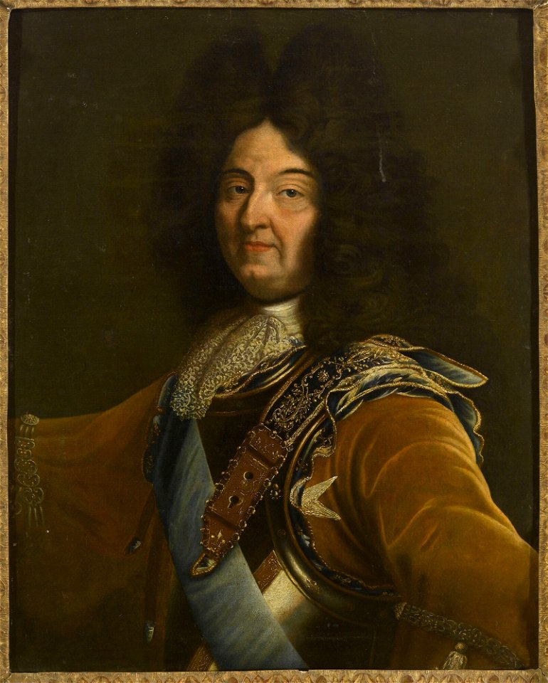 Louis XIV, King of France (1638–1715), by After Hyacinthe Rigaud - Château de Versailles