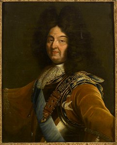 Louis XIV, King of France 1638-1715 by Pierre Mignard