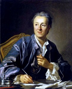 Louis-Michel van Loo - Portrait of Denis Diderot - WGA13440